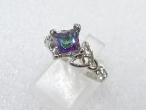 色石　指輪(10号)